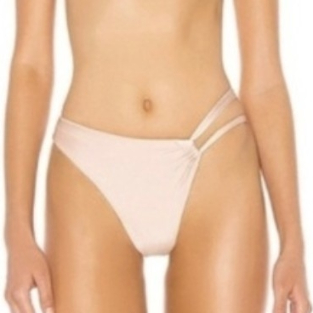 TULAROSA Imaia Bikini Bottom in Blush